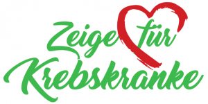 Krebsgesellschaft Rheinland-Pfalz: Zeige Herz für Krebskranke (Logo)