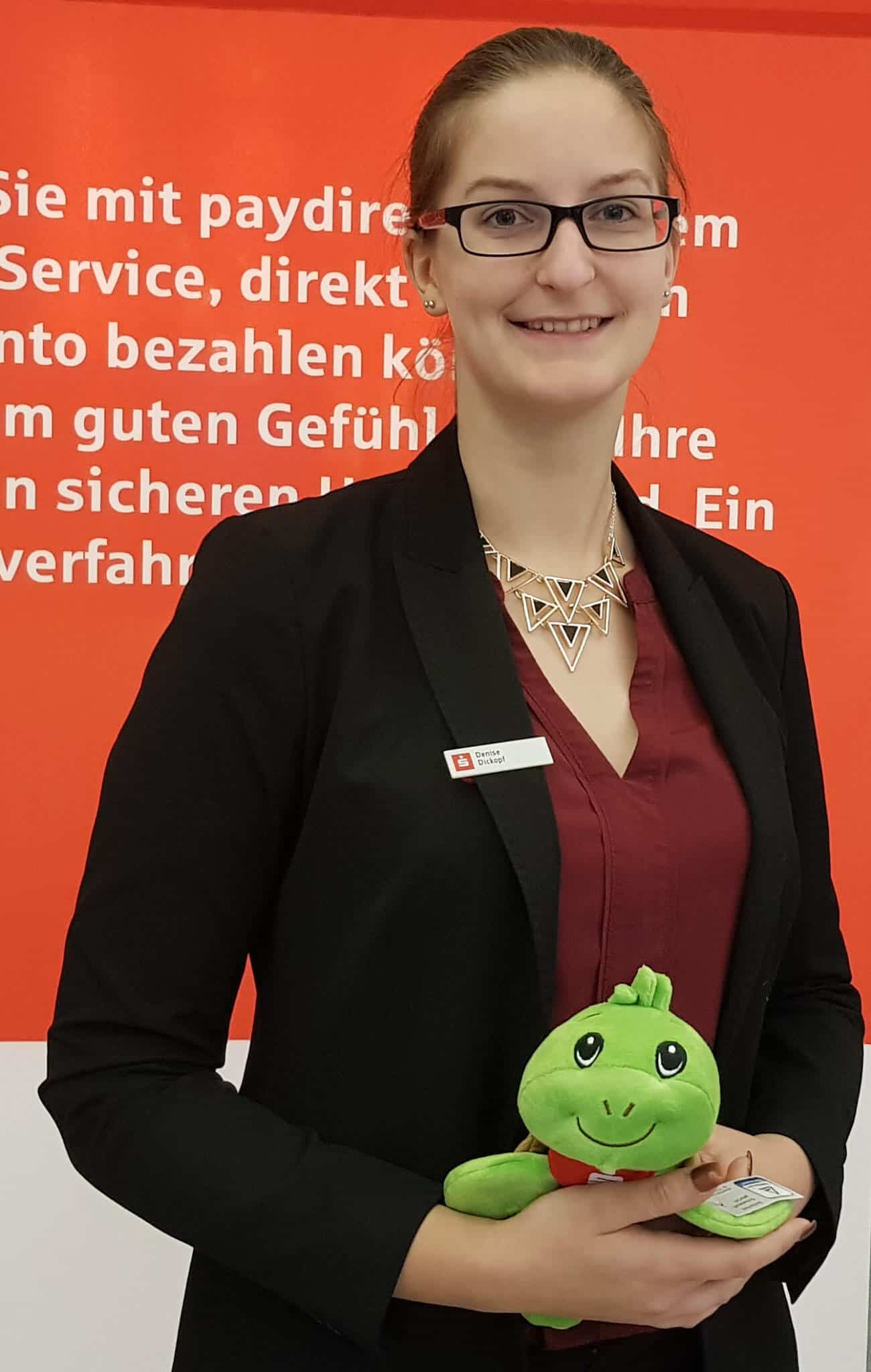 Denise Dickopf, Auszubildende Sparkasse Koblenz