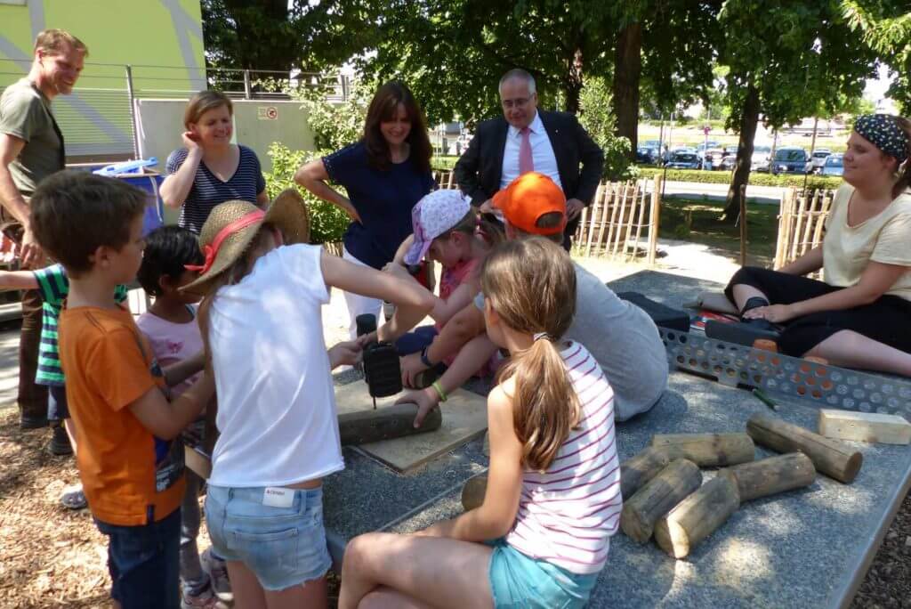 Ferienbetreuung KinderGemüsegarten Sparkasse Koblenz Magazin