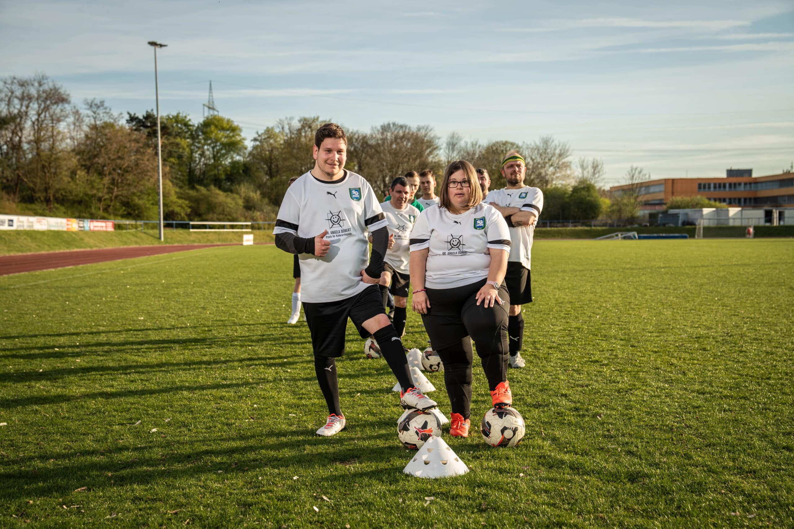 Inklusions-Fußball-Training bei der SG 2000 Mülheim-Kärlich